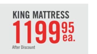 The Brick Sealy posturepedic® sunderland eurotop king mattress offer