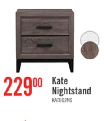 The Brick Kate nightstand - grey offer