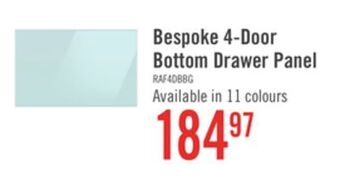 The Brick Samsung bespoke 4-door french-door refrigerator bottom panel - ra-f36db4cm/aa offer