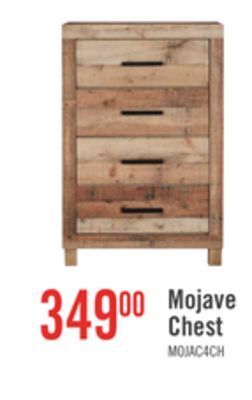 The Brick Mojave chest offer