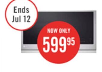 The Brick Lg 2.1 cu. ft. smart over-the-range microwave with extendavent™ - mvel2137f offer