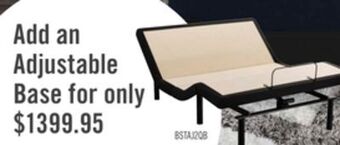 The Brick Reflexion® by sealy boost 2.0 queen adjustable base offer