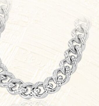 Charm Diamond Sterling silver 22 8.40mm miami cuban pyramid link chain offer