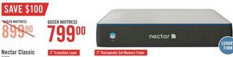 The Brick Nectar classic luxury firm queen mattress-in-a-box offer