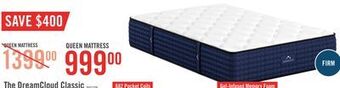 The Brick Dreamcloud firm queen mattress-in-a-box offer