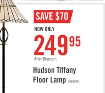 The Brick Hudson floor lamp offer