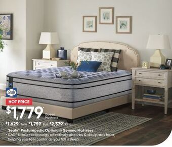 Sleep Country Sealy® posturepedic optimum gemma mattress offer