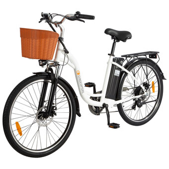 Best Buy Gyrocopters moxie 350w electric city bike with up to 55km battery range - white - only at best buy offer