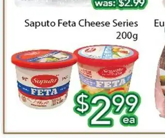 Ample Food Market Saputo Feta Cheese Series offer