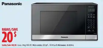 Canadian Tire 0.9 Cu-Ft Microwave. 43-1024-6. offer