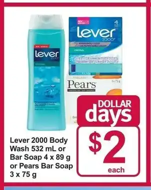 Pharmasave Lever 200 Body Wash offer