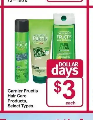 Pharmasave Garnier Fructis Hair Care offer