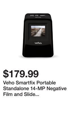 TSC Stores Veho smartfix portable standalone 14-mp negative film and slide scanner offer