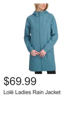 Costco Lolë ladies rain jacket offer