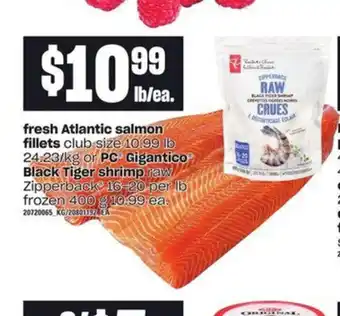 Zehrs Markets Freash Atlantic Salmon Fillets offer