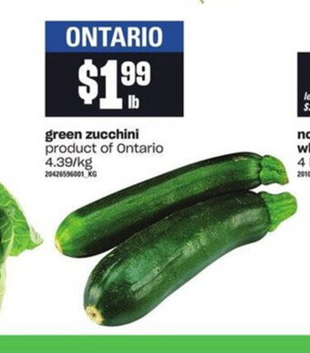 Zehrs Markets Green Zucchini offer