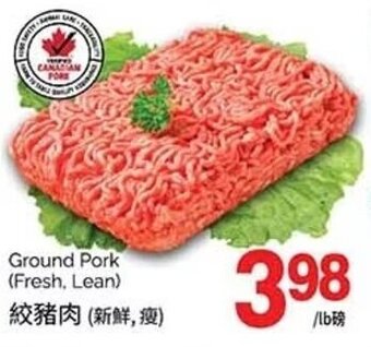 T&T Supermarket Ground Pork (Fresh, Lean) offer
