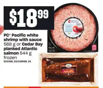 Zehrs Markets Pacific White Shrimp With Sauce offer