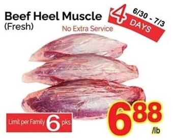 T&T Supermarket Beef Heel Muscle (Fresh) offer