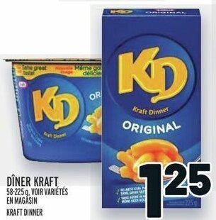 Metro KRAFT DINNER offer