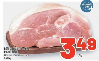 Metro FRESH PORK PICNIC SHOULDER ROAST 7,69/kg offer