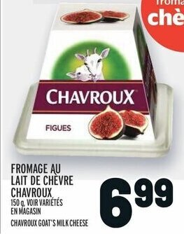 Metro CHAVROUX GOAT'S MILK CHEESE offer
