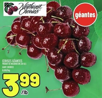 Metro GIANT CHERRIES 8,80/kg offer