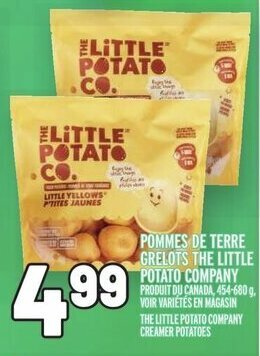 Metro THE LITTLE POTATO COMPANY CREAMER POTATOES offer