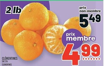 Metro CLEMENTINES offer