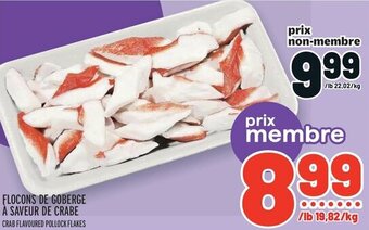 Metro CRAB FLAVOURED POLLOCK FLAKES offer
