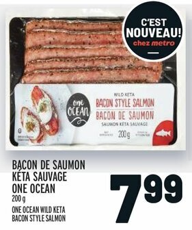 Metro ONE OCEAN WILD KETA BACON STYLE SALMON offer