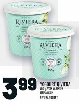 Metro RIVIERA YOGURT offer