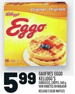 Metro KELLOGG'S EGGO WAFFLES offer