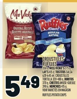 Metro RUFFLES POTATO CHIPS offer