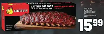 Metro 595 g RÔTISSERIES BENNY COOKED PORK BACK RIBS offer
