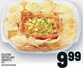 Metro TOSTITOS WITH DIP SNACK offer