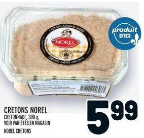 Metro NOREL CRETONS offer
