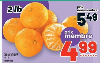 Metro CLÉMENTINES offer