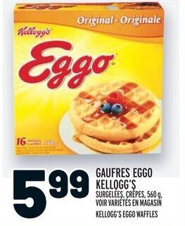 Metro KELLOGG'S EGGO WAFFLES offer