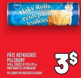 Metro PILLSBURY REFRIGERATED DOUGH offer