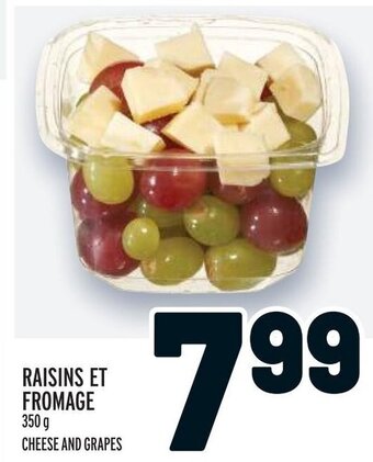 Metro CHEESE AND GRAPES offer