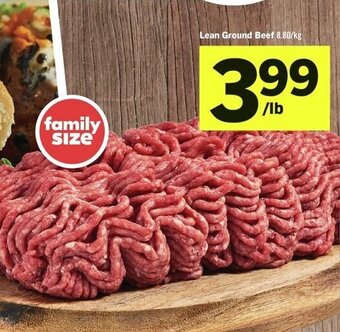 IGA Lean Ground Beef 8.80/kg offer