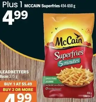 IGA McCain MCCAIN Superfries 454-650 g offer