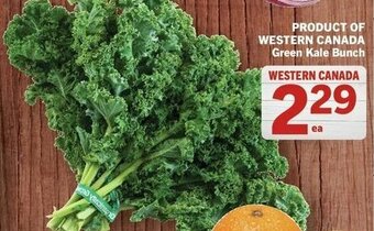 IGA Green Kale Bunch offer
