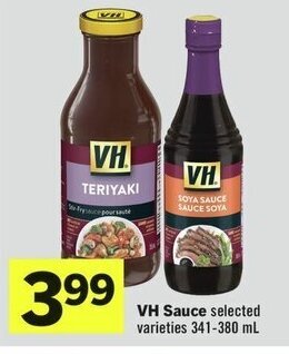 IGA VH Sauce selected varieties 341-380 mL offer