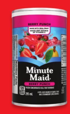 Walmart Minute maid frozen punch offer