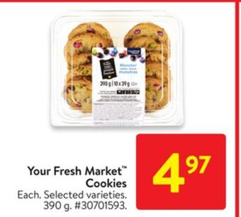 Walmart Your fresh market™ cookies offer
