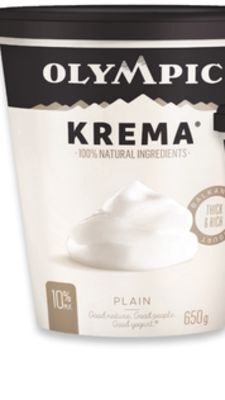 Walmart Olympic krema yogurt tubs offer