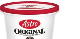 Walmart Astro original yogurt tubs offer