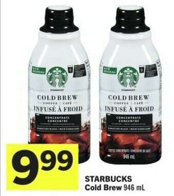 IGA STARBUCKS Cold Brew 946 mL offer